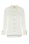 Saint Laurent Camicia In Cotone In White