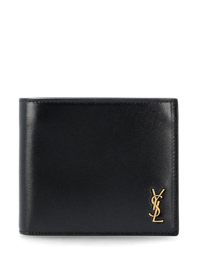 Saint Laurent Wallets In Black