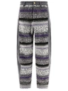 Vitelli Gray Paneled Jeans In Grey