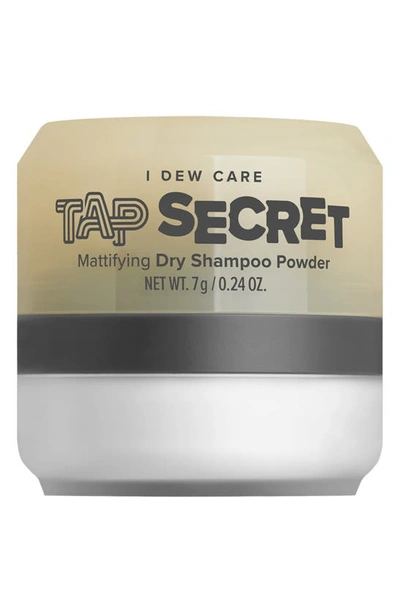 I Dew Care Tap Secret Mattifying Dry Shampoo Powder In Black