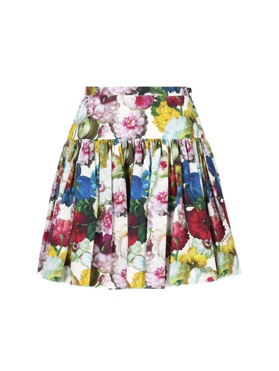 Dolce & Gabbana Skirts In Flowers