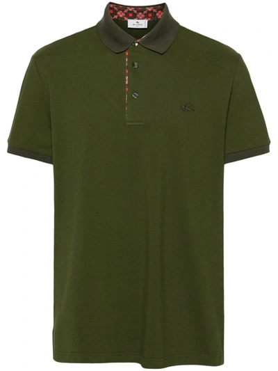 Etro T-shirts And Polos Green