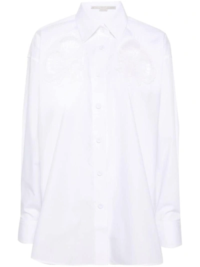 Stella Mccartney Broderie Anglaise Shirt In White