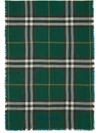 BURBERRY BURBERRY CHECK MOTIF WOOL SCARF