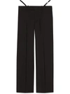 Gucci Low-rise Tailored Trousers In Black