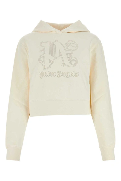 Palm Angels Knitwear In Whiteoffwhite