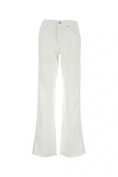 7 For All Mankind Seven For All Mankind Jeans In White