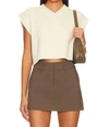 Free People Easy Street Sweater Vest In White