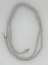 Diana M. 14kt White Gold Classic Tennis Necklaces 2.15cts, 4 Prong, 210st, 17" In White