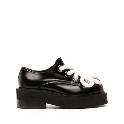 Kimhēkim Knot-detail Chunky Lace-up Shoes In Black
