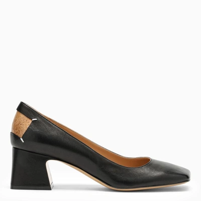 Maison Margiela Woman Pumps Black Size 8 Soft Leather
