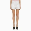 Isabel Marant High-rise Denim Shorts In White