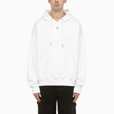 OFF-WHITE OFF-WHITE™ WHITE SKATE HOODIE WITH OFF LOGO
