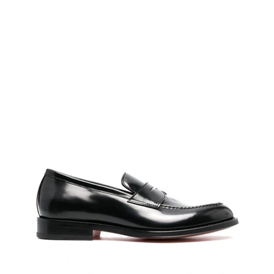 Santoni Shoes In Black