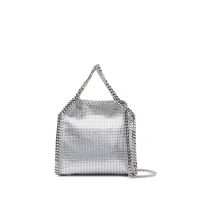 Stella Mccartney Shoulder Bag In Silver