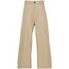 Studio Nicholson Wide-leg High-waisted Trousers In Neutrals