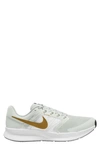 Nike Run Swift 3 Road Running Shoe In Summit White/ Bronzine/ White