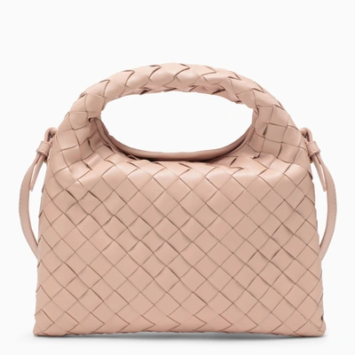 Bottega Veneta Pale Pink Mini Hop Crossbody Bag In Rosa