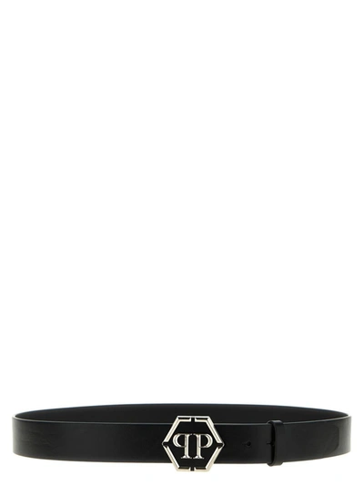 Philipp Plein Hexagon Belt In Black