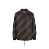 Givenchy Rainbow Chain Nylon Jacket In Black