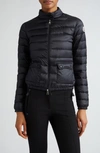Moncler Lans Quilted Shell Down Jacket In Black