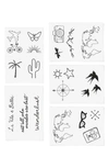 INKED BY DANI DESTINATION TEMPORARY TATTOOS