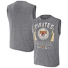 DARIUS RUCKER COLLECTION BY FANATICS DARIUS RUCKER COLLECTION BY FANATICS CHARCOAL PITTSBURGH PIRATES RELAXED-FIT MUSCLE TANK TOP