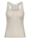 Max Mara Fitted Cashmere Tank Top In Nude & Neutrals