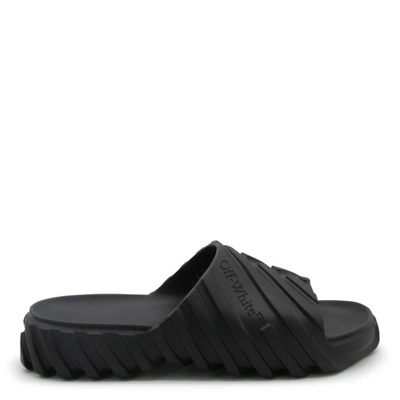 Off-white Flat Shoes Black