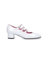 Carel Paris Kina Pumps - Ivory - Patent Leather In White