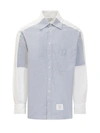 Thom Browne Patchwork Shirt In White