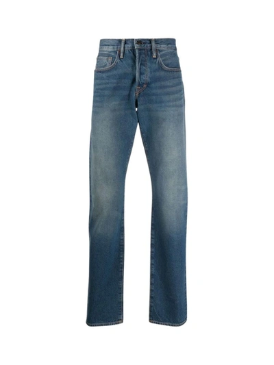 Tom Ford Japanese Denim Slim Fit Clothing In Blue