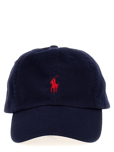 Polo Ralph Lauren Logo Embroidery Cap Hats Blue