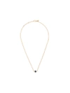 POMELLATO POMELLATO 18KT ROSE GOLD M'AMA NON M'AMA ADULARIA & SAPPHIRE PENDANT NECKLACE - YELLOW,FB502TO7ZAAD12209308