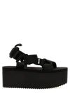 Moschino 80mm Nylon Platform Sandals