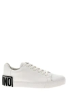 Moschino Logo Sneakers White