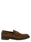 DOUCAL'S SUEDE LOAFERS BROWN