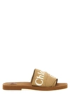 Chloé Logo Woody Flat Mules