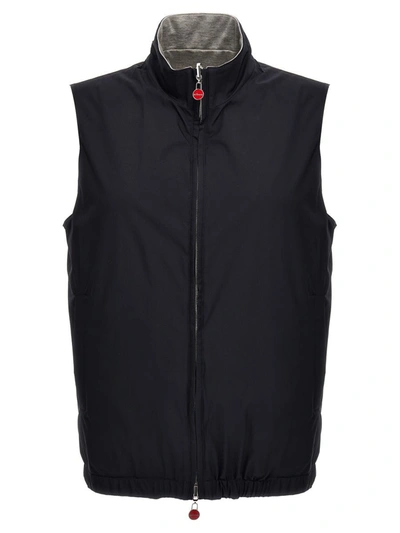 KITON KITON REVERSIBLE VEST