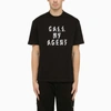 44 LABEL GROUP 44 LABEL GROUP CALL MY AGENT T-SHIRT BLACK MEN