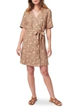 FAHERTY FAHERTY ASHLEY TIE WAIST LINEN DRESS