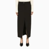 GIVENCHY GIVENCHY BLACK SKIRT WITH SLIT WOMEN