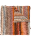 MISSONI knitted scarf,DRYCLEANONLY