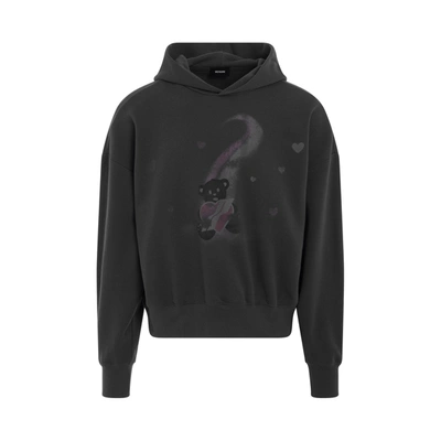 We11 Done Teddy Bear Print Hoodie