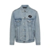 We11 Done Blue Oversized Denim Jacket