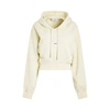 OFF-WHITE SMALL ARROW PEARL CROP HOODIE