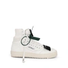 OFF-WHITE 3.0 COURT CALF LEATHER SNEAKERS IN COLOUR WHITE/BLACK