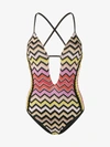 MISSONI MARE CUT OUT SWIMSUIT,12235268