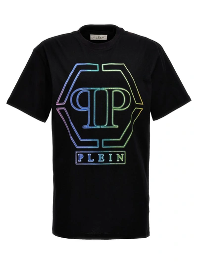 PHILIPP PLEIN PHILIPP PLEIN RHINESTONE LOGO T-SHIRT