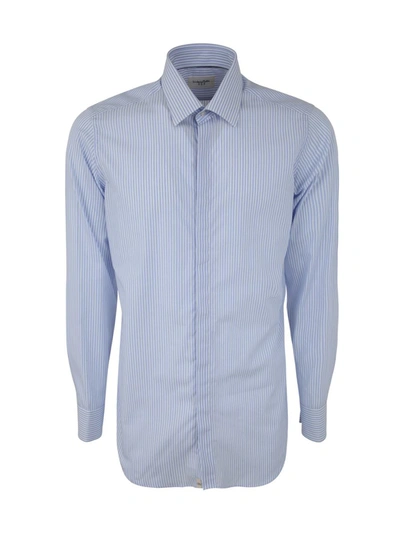 Tintoria Mattei Classic Shirt In Blue